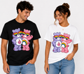 Rainbow Bear  printed T-shirt